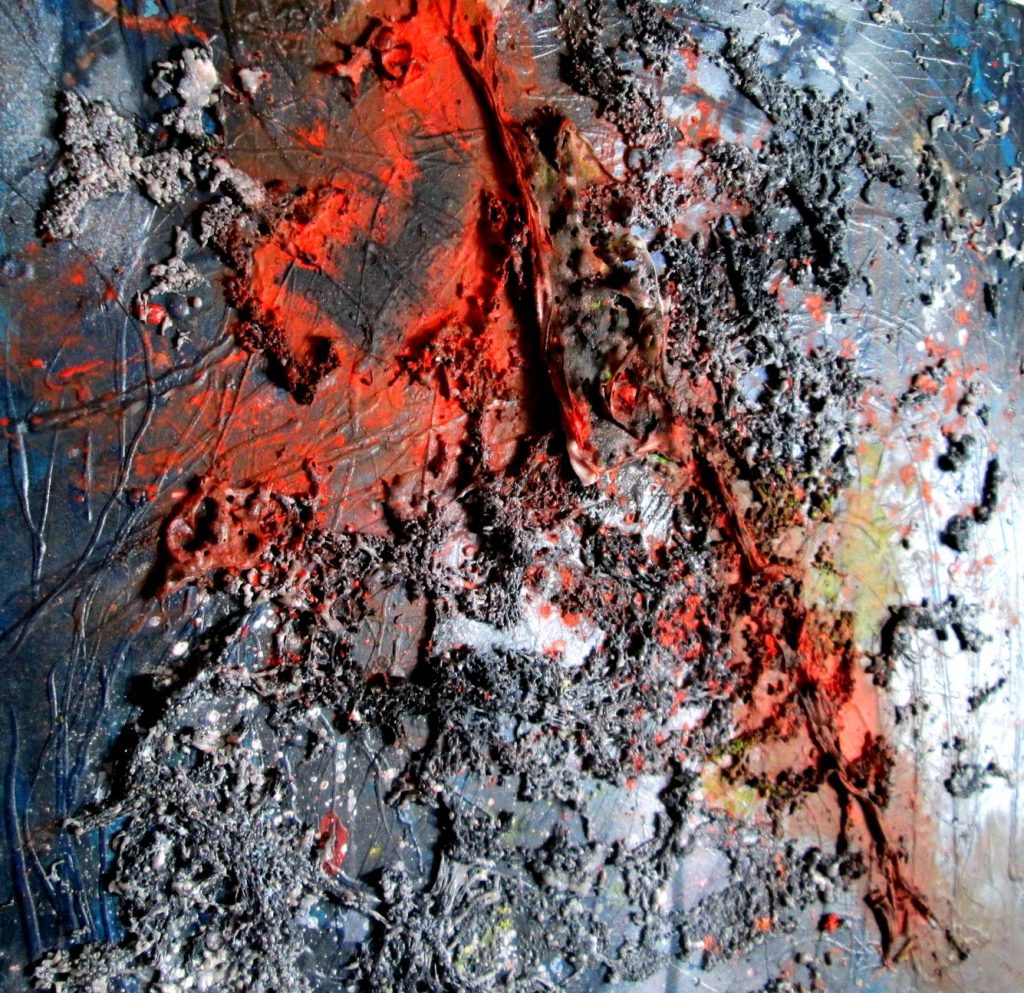 abstract art panel